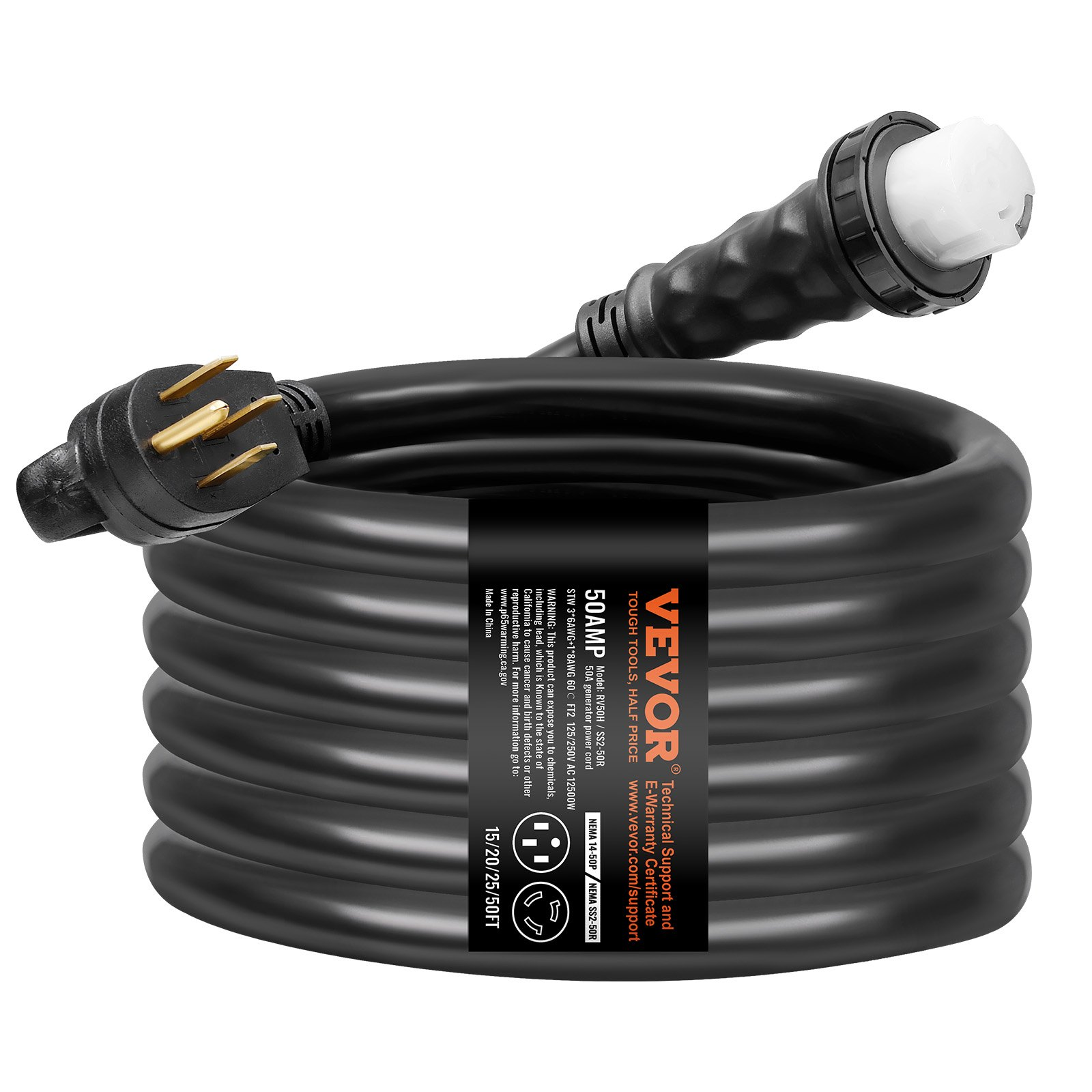 Kit de cable para generador de 50 amperios y caja | VEVOR