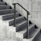 Barandillas para escaleras exteriores LTFS2H3BHS | VEVOR