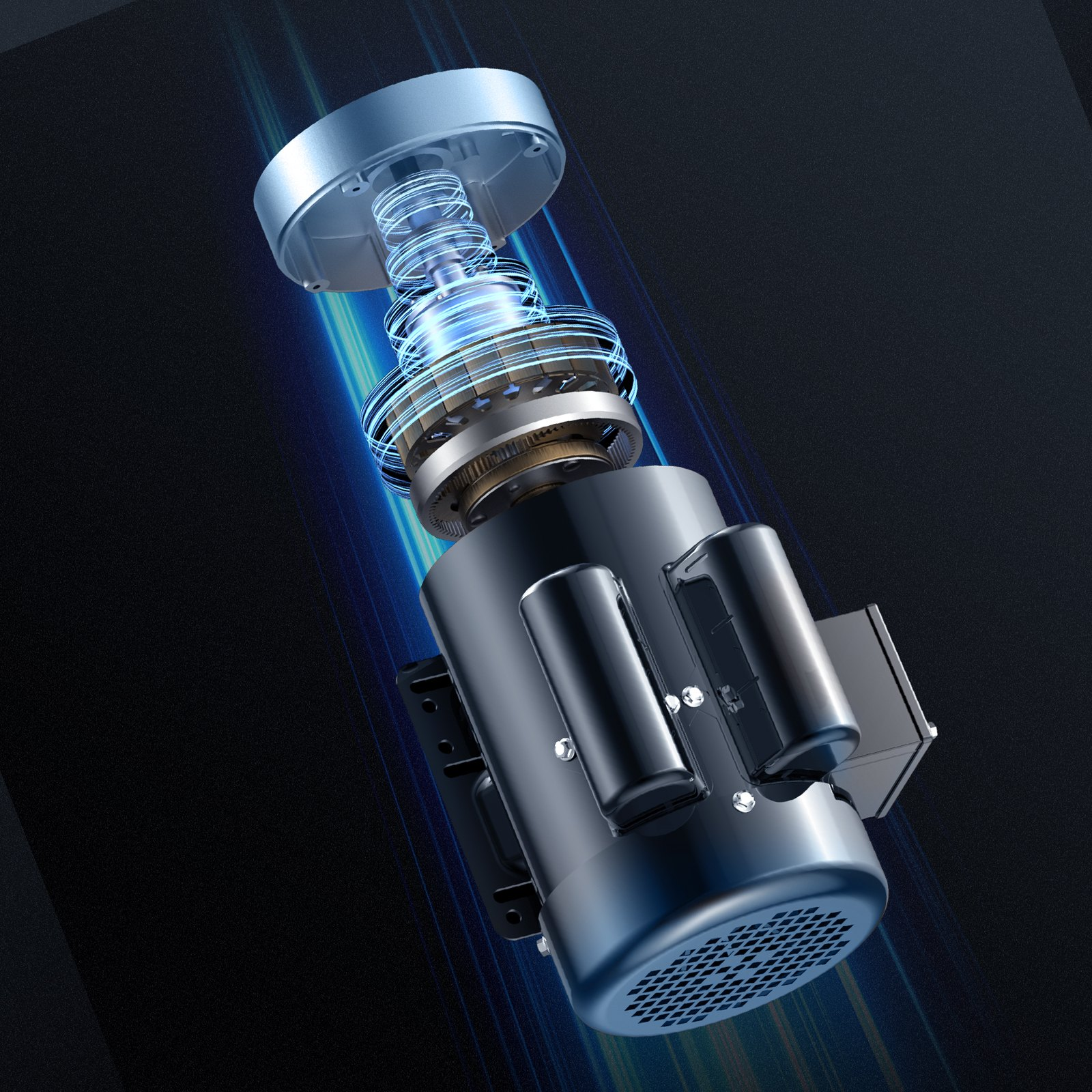 Miniatura del producto Motor eléctrico de 2 HP | VEVOR