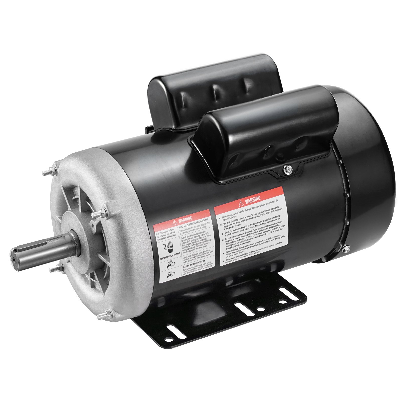 Motor eléctrico de 2 HP, 1725 rpm, CA 115 V/230 V | VEVOR
