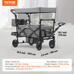 Cochecito Wagon para 2 niños | VEVOR