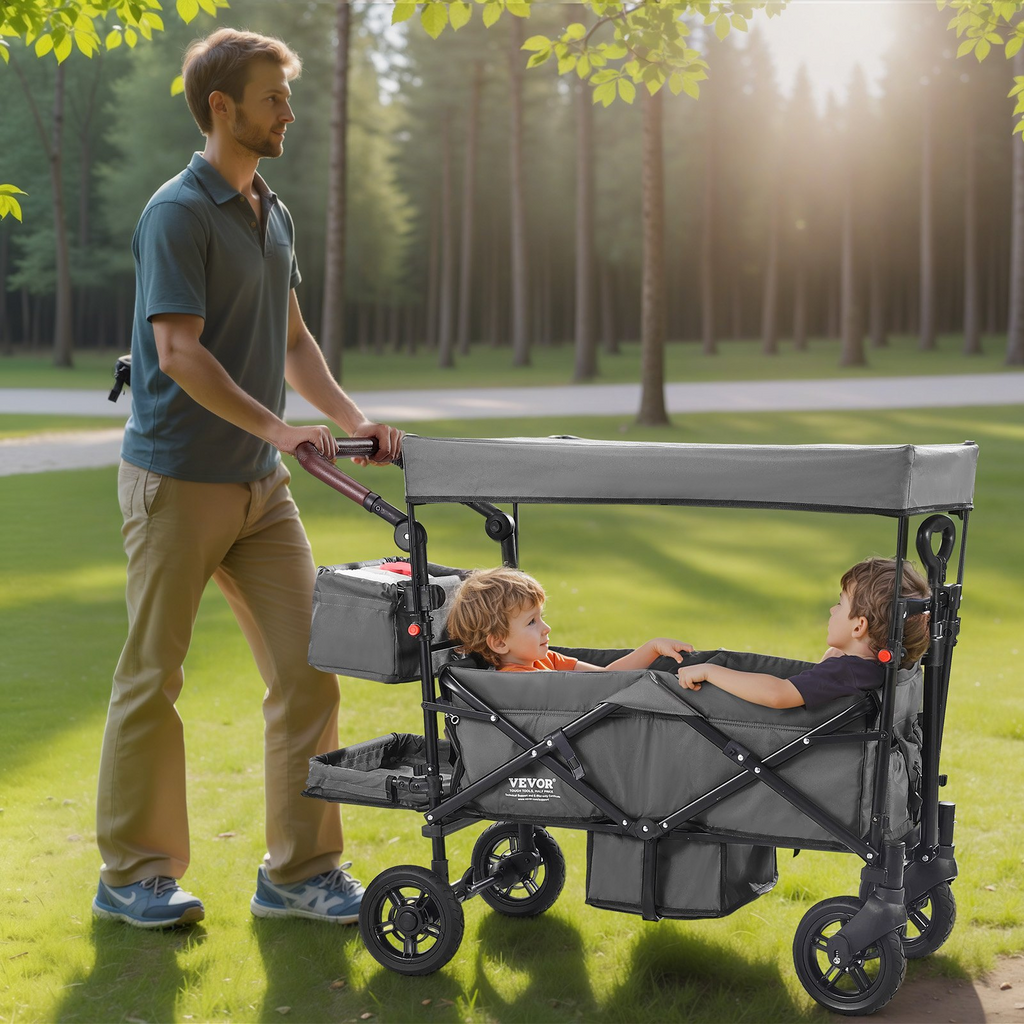 Cochecito Wagon para 2 niños | VEVOR