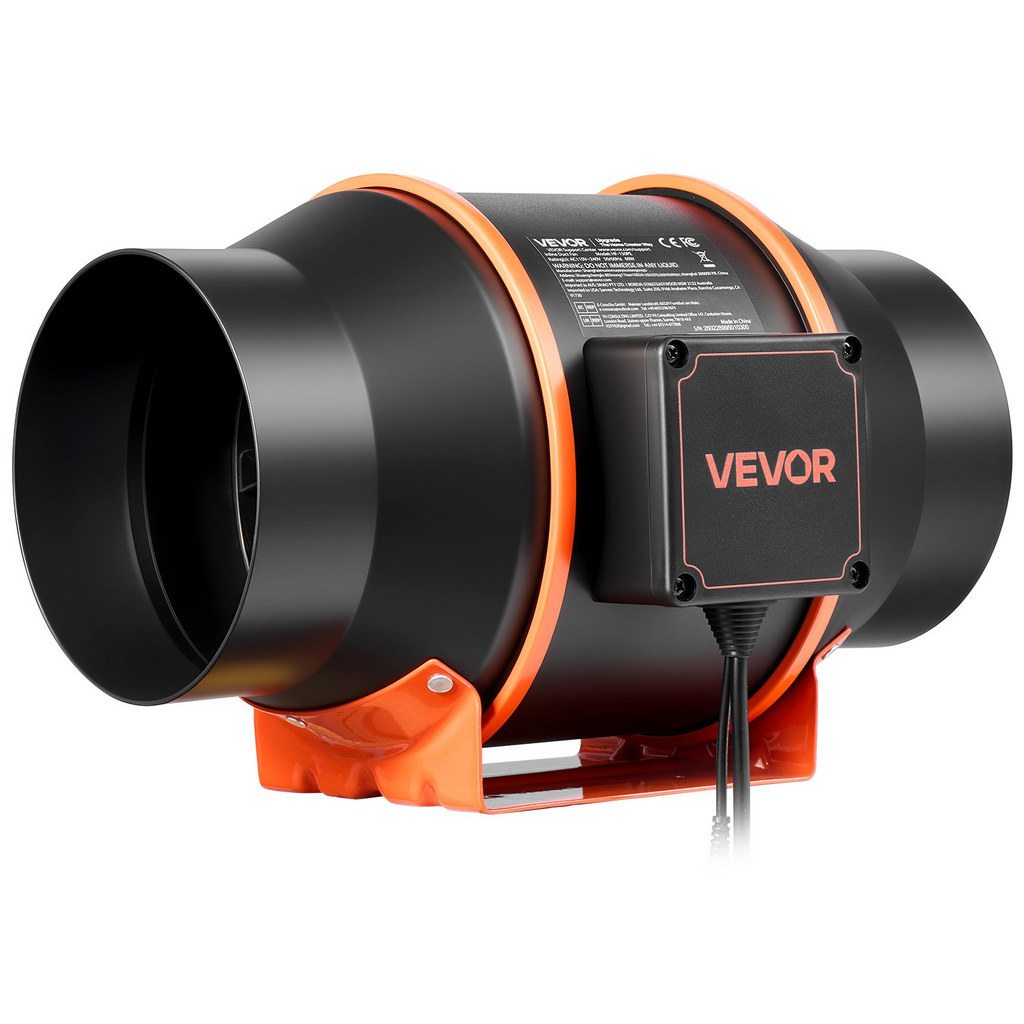 Kit de ventilador de conducto en línea con filtro | VEVOR