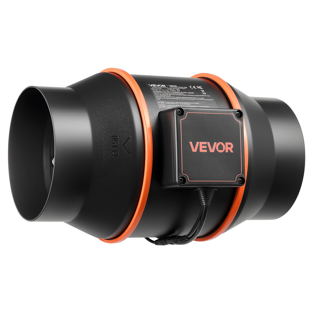 Kit de ventilador de conducto en línea con filtro | VEVOR
