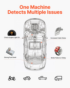 Detector de fugas con máquina de humo automotriz | VEVOR