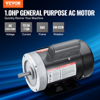 Miniatura del producto Motor eléctrico de 1 HP | VEVOR