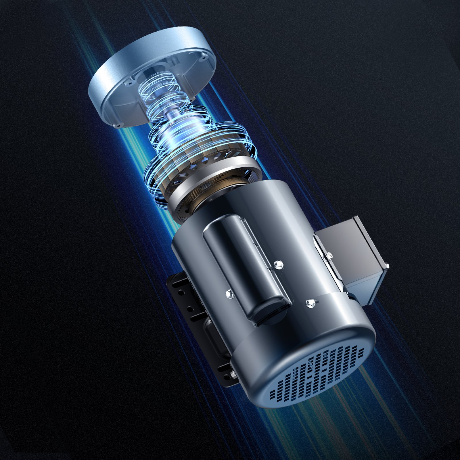Miniatura del producto Motor eléctrico de 1 HP | VEVOR