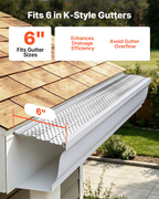Protector de canalones | VEVOR