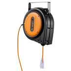 Carrete de cable de extensión retráctil SSSJXQ75FT | VEVOR