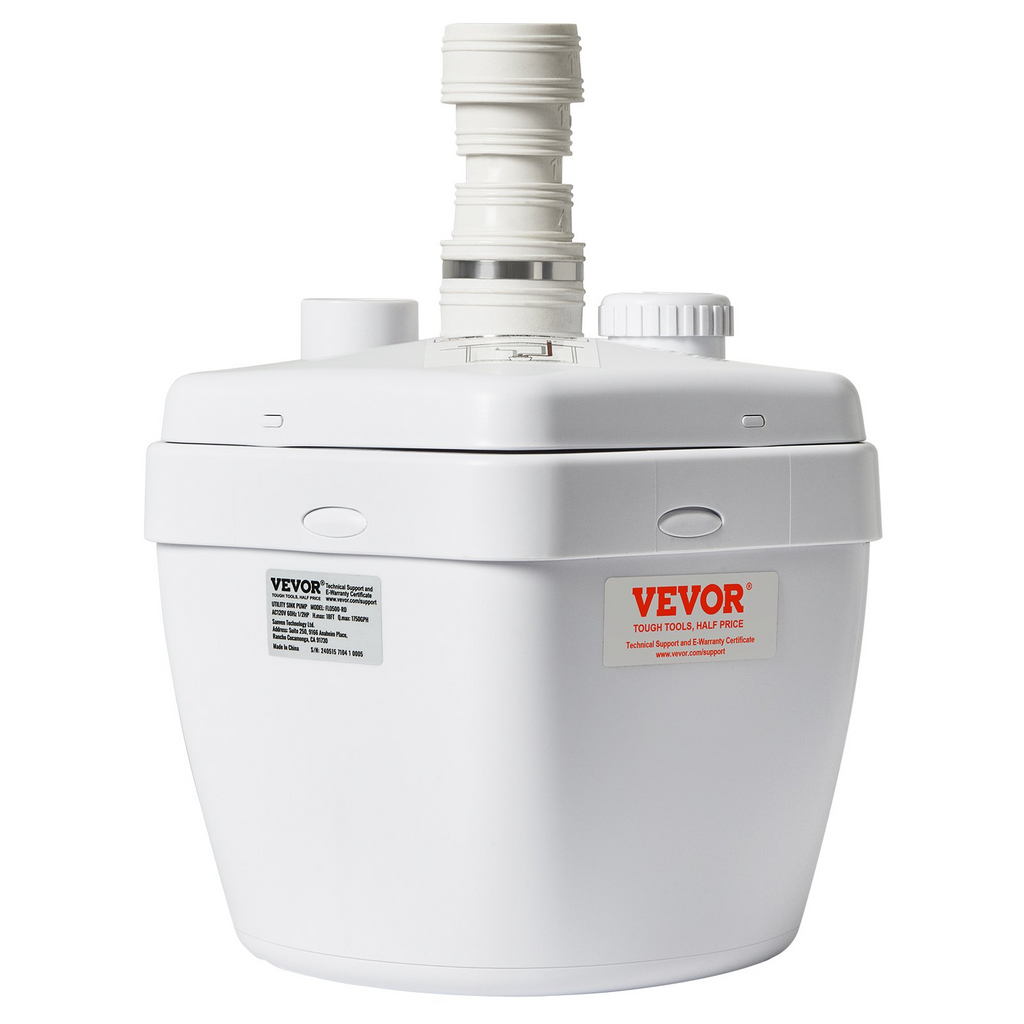 Bomba de desagüe para fregadero, 1/3 HP, 120 voltios | VEVOR