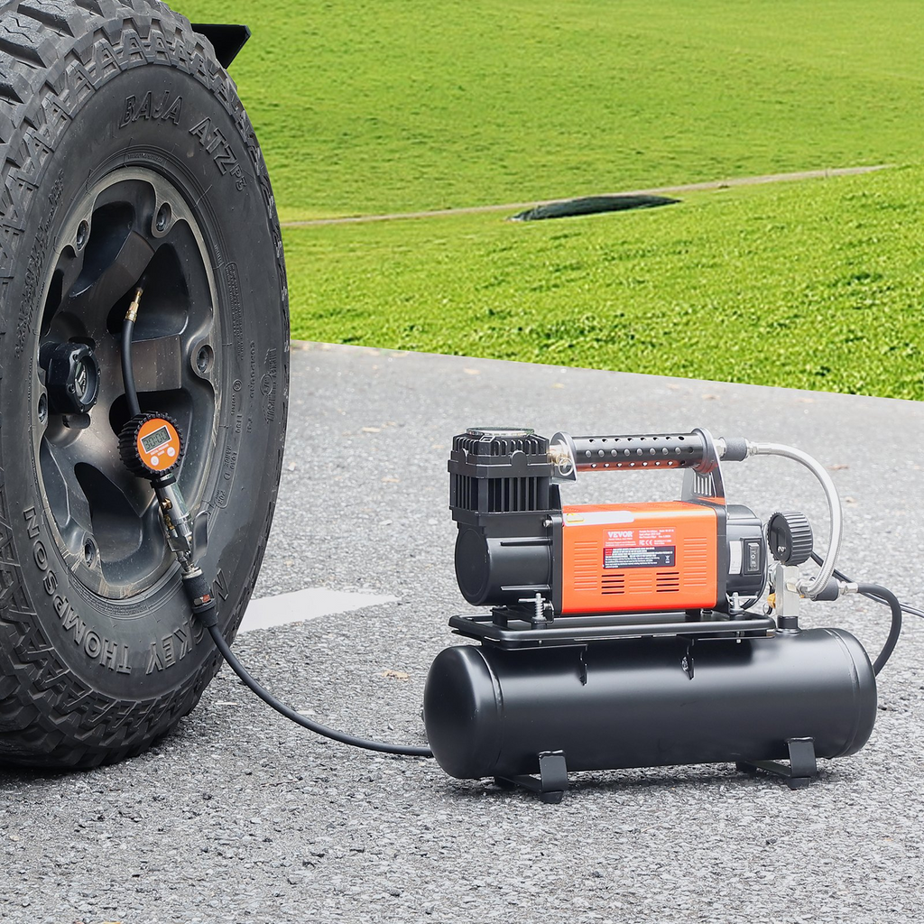 Compresor de aire de 12 V de alta resistencia con kit | VEVOR