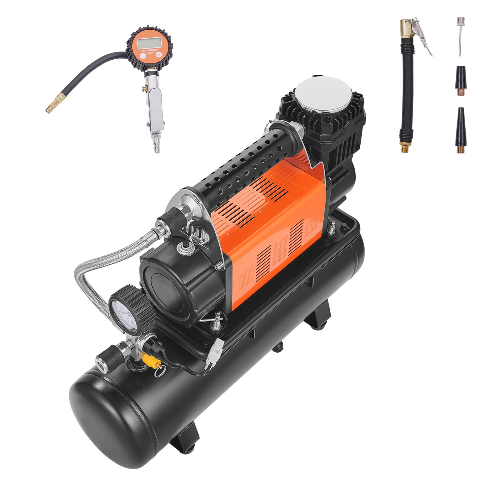 Compresor de aire de 12 V de alta resistencia con kit | VEVOR