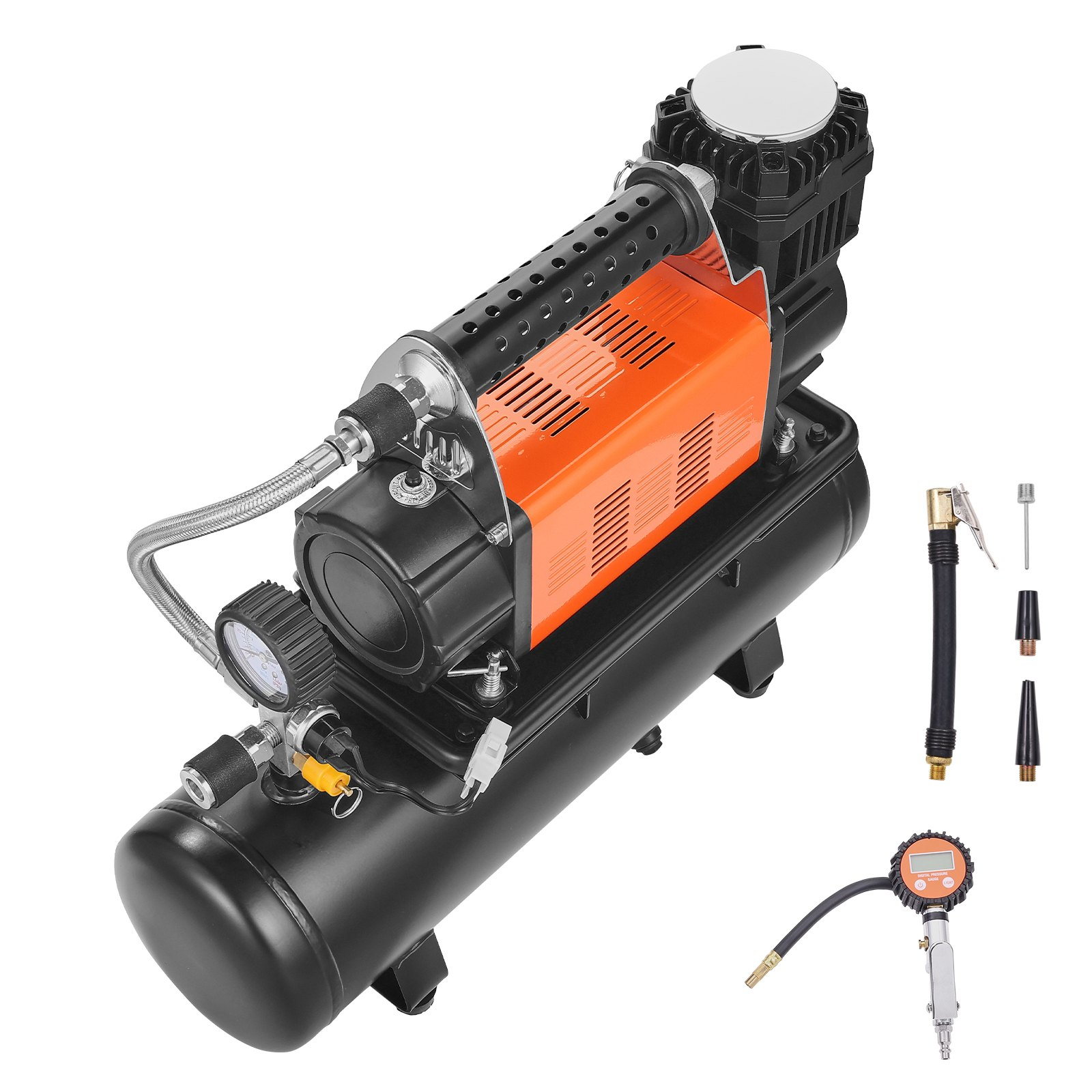 Compresor de aire de 12 V de alta resistencia con kit | VEVOR