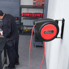 Carrete de cable de extensión retráctil SSSJXQ65FT | VEVOR
