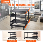 Rack para servidores de 9U con estructura abierta | VEVOR