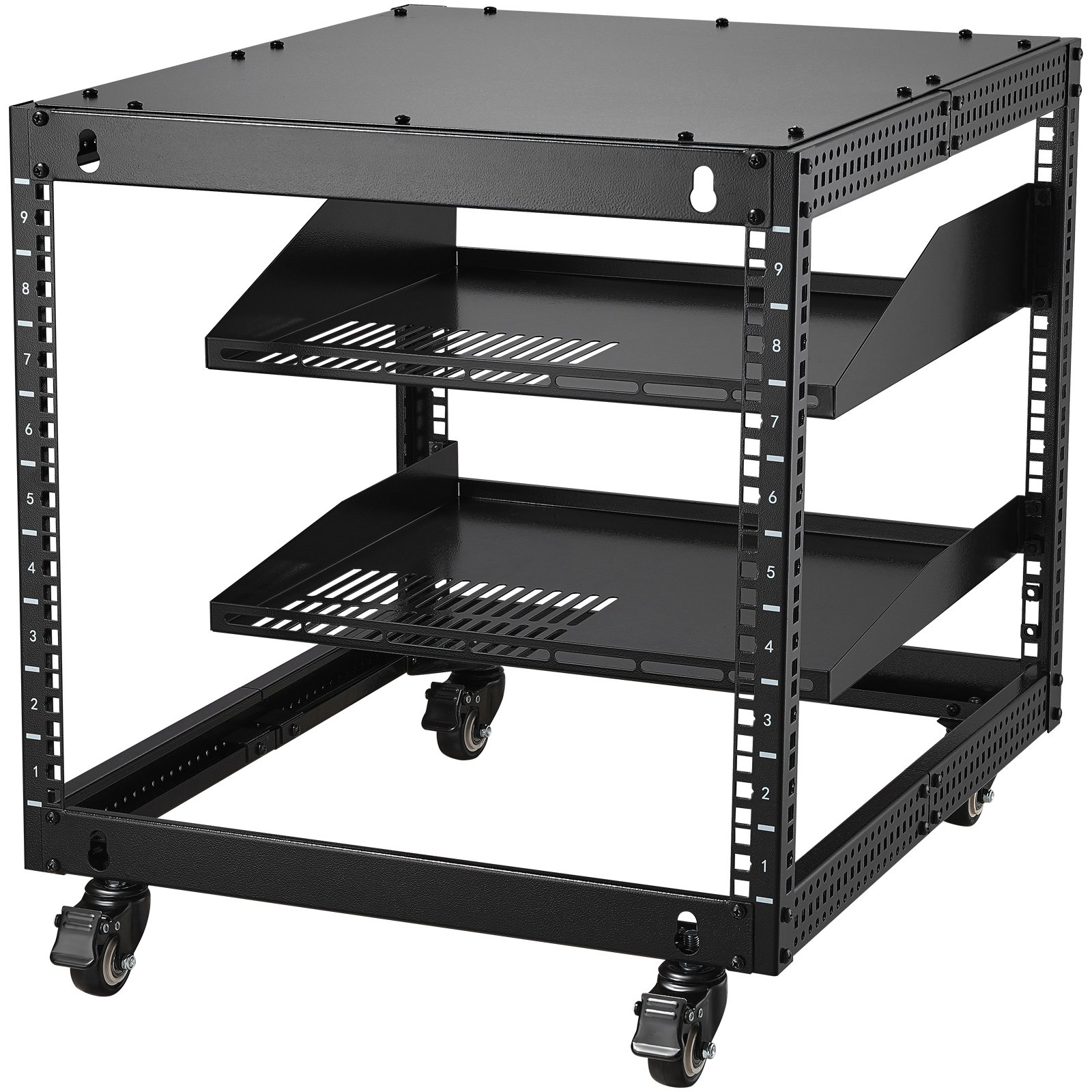 Rack para servidores de 9U con estructura abierta | VEVOR