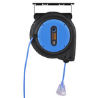 Carrete de cable de extensión retráctil SSSJXQ80FT | VEVOR