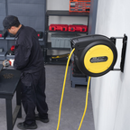 Carrete de cable de extensión retráctil SSSJXQ80FT | VEVOR