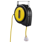 Carrete de cable de extensión retráctil SSSJXQ80FT | VEVOR