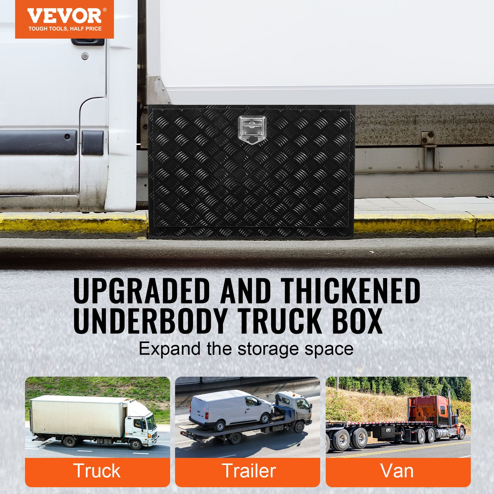 Caja de herramientas para debajo de la carrocería CDKCGJX248 | VEVOR
