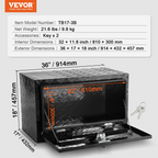 Caja de herramientas para debajo de la carrocería CDKCGJX236 | VEVOR