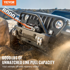 Electric Winch, 6000 lb | VEVOR