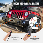 Electric Winch, 6000 lb | VEVOR