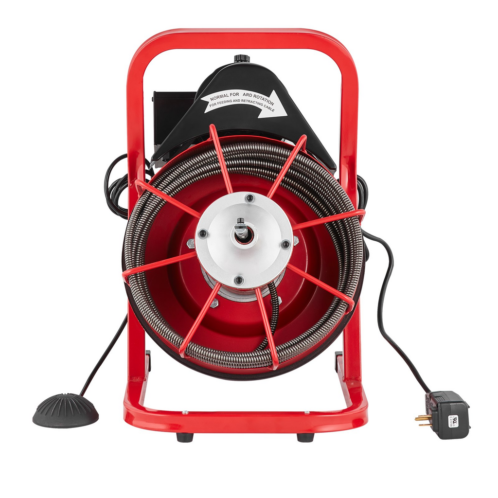 Máquina desatascadora de 50 pies x 3/8 pulgadas | VEVOR