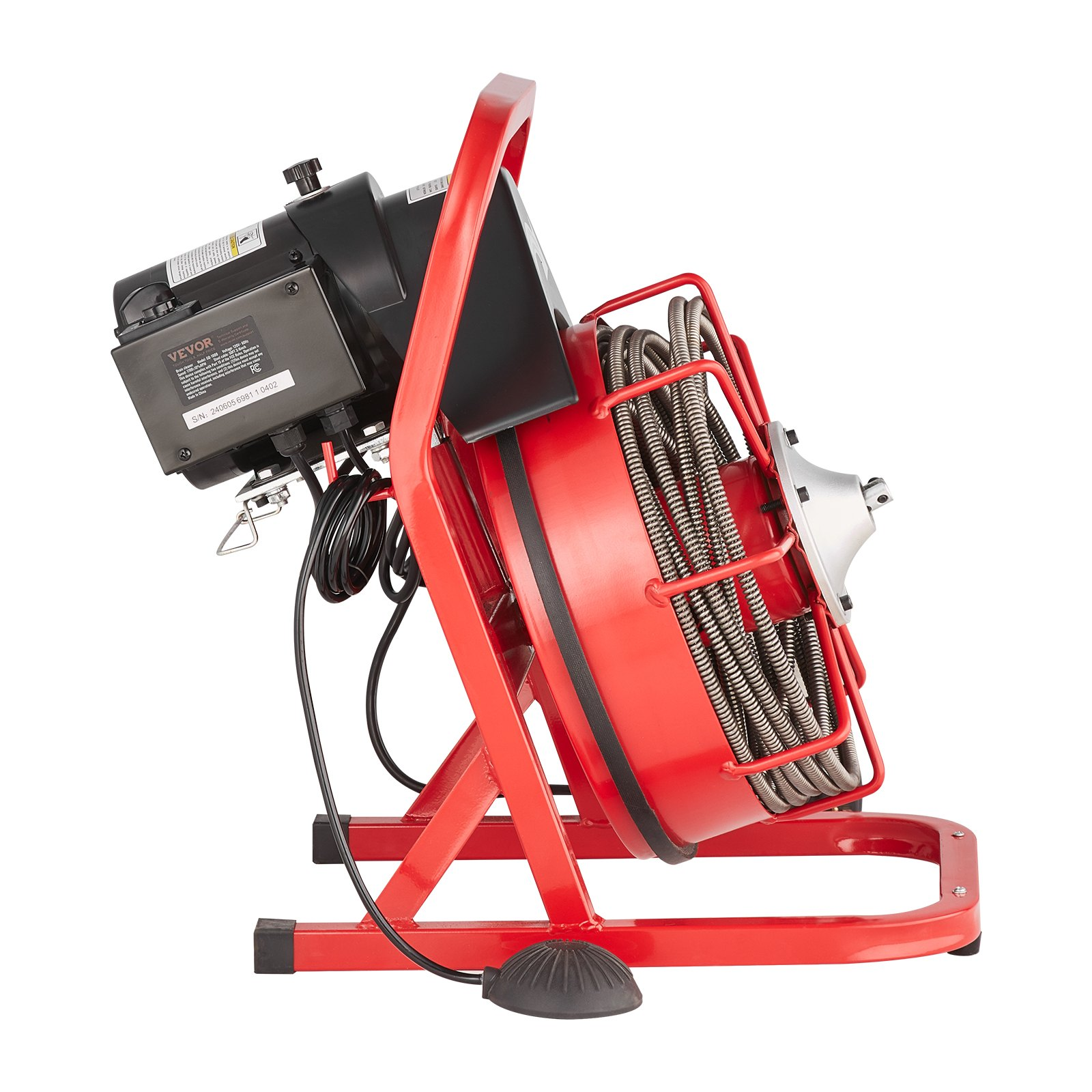 Máquina desatascadora de 50 pies x 3/8 pulgadas | VEVOR
