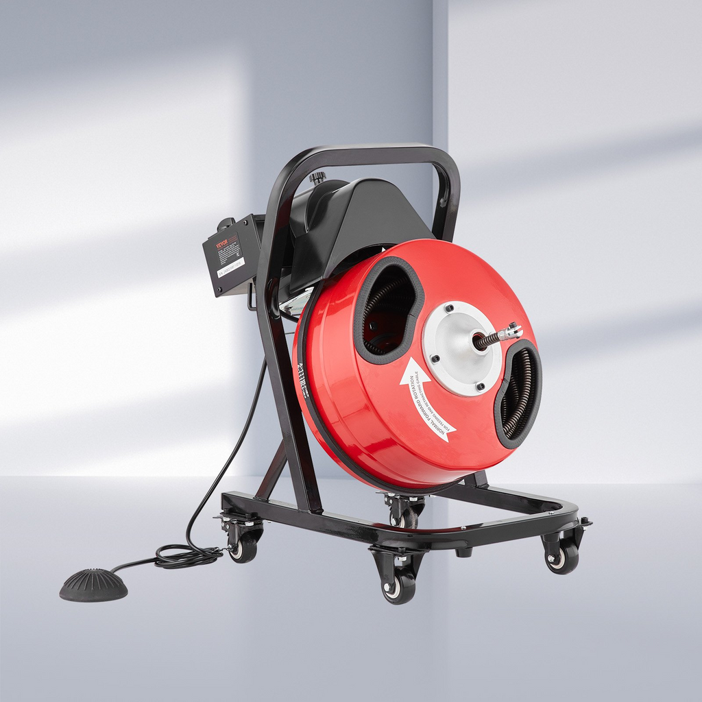 Máquina desatascadora de 50 pies x 1/2 pulgada SDJJKLSGDS | VEVOR