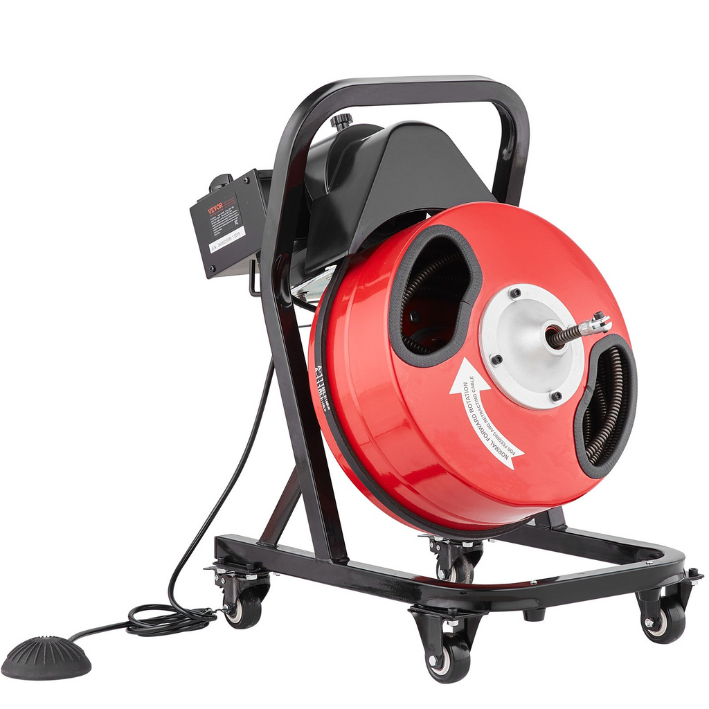 Máquina desatascadora de 50 pies x 1/2 pulgada SDJJKLSGDS | VEVOR