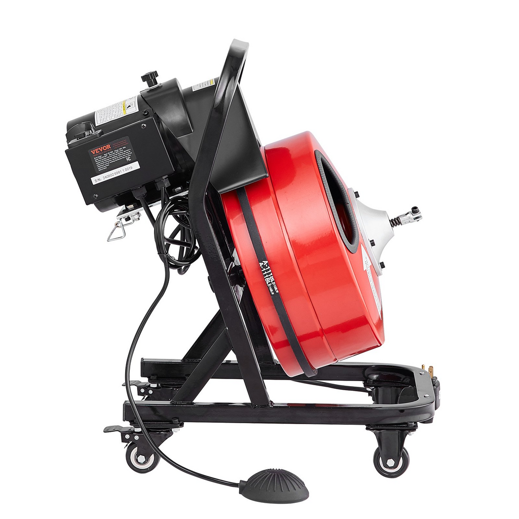 Máquina desatascadora de 50 pies x 1/2 pulgada SDJJKLSGDS | VEVOR