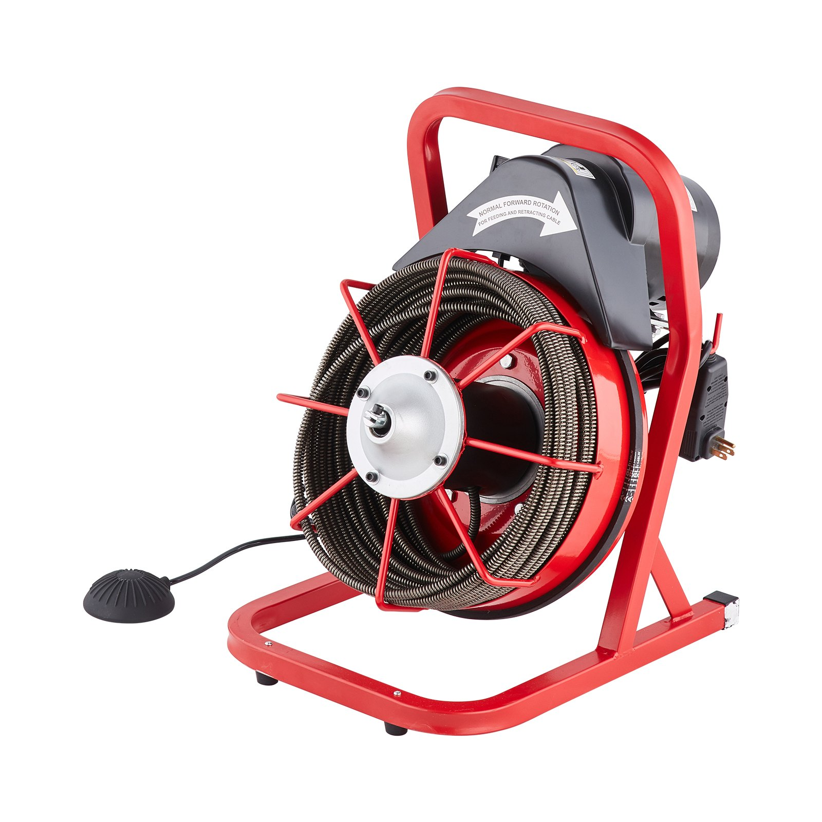 Máquina desatascadora de 22, 8 m x 9, 5 mm, 250 W | VEVOR