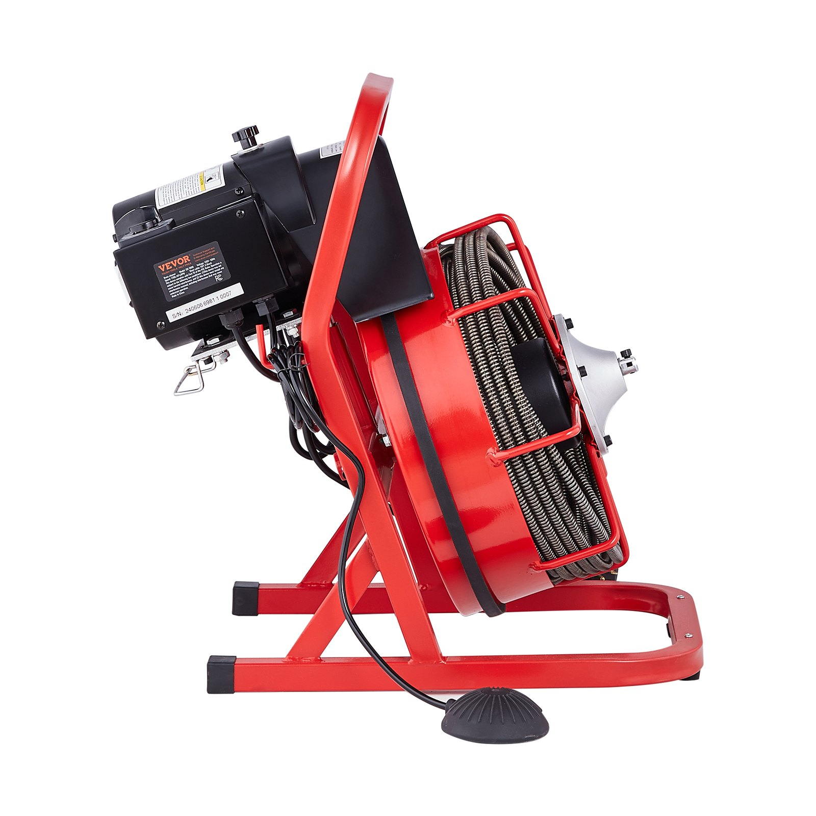 Máquina desatascadora de 22, 8 m x 9, 5 mm, 250 W | VEVOR