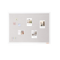 Tablero de corcho blanco de 122 x 91 cm con superficie | VEVOR