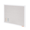 Tablero de corcho blanco de 122 x 91 cm con superficie
