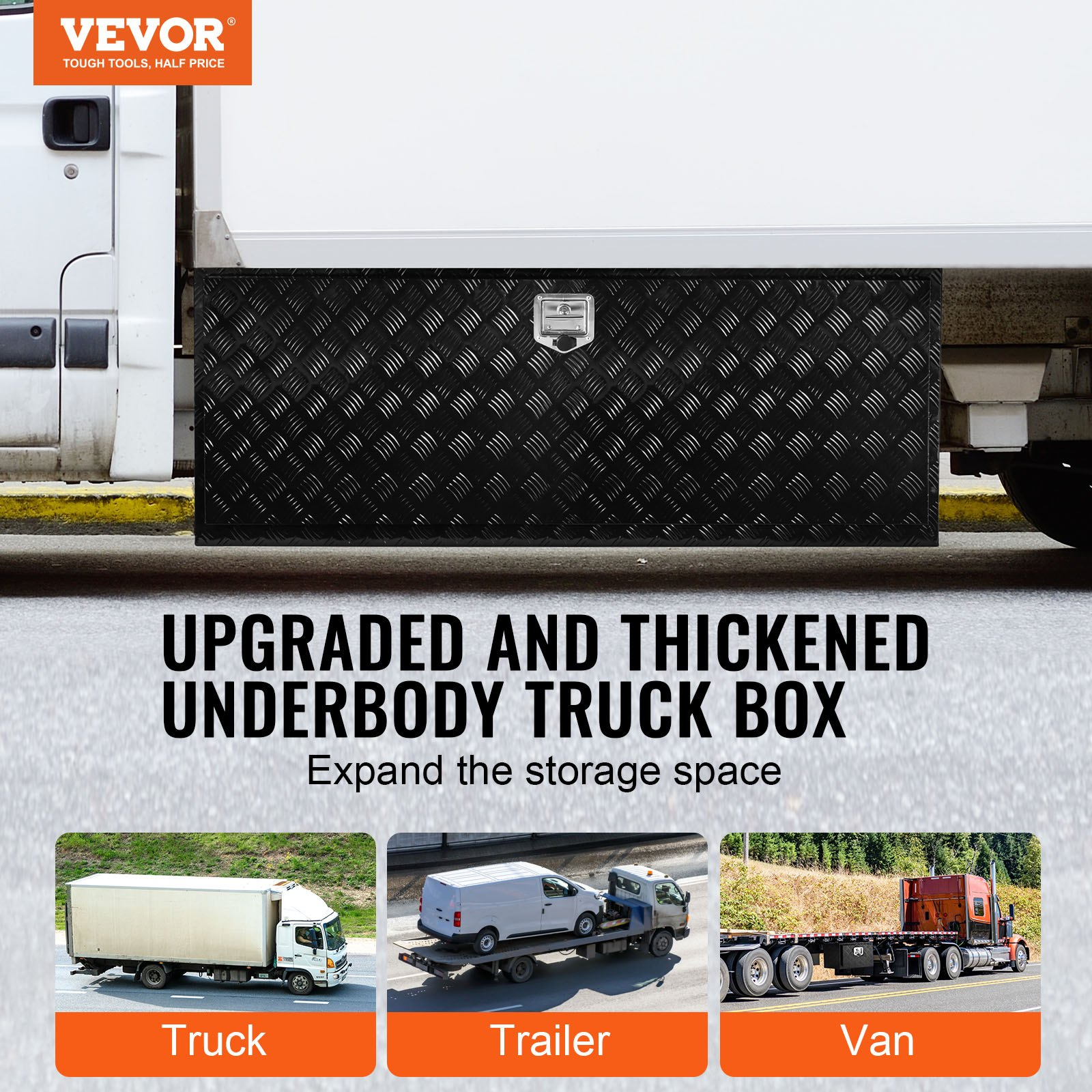Caja de herramientas para debajo de la carrocería CDKCGJX260 | VEVOR