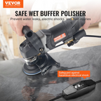 Pulidora húmeda de 800 W | VEVOR