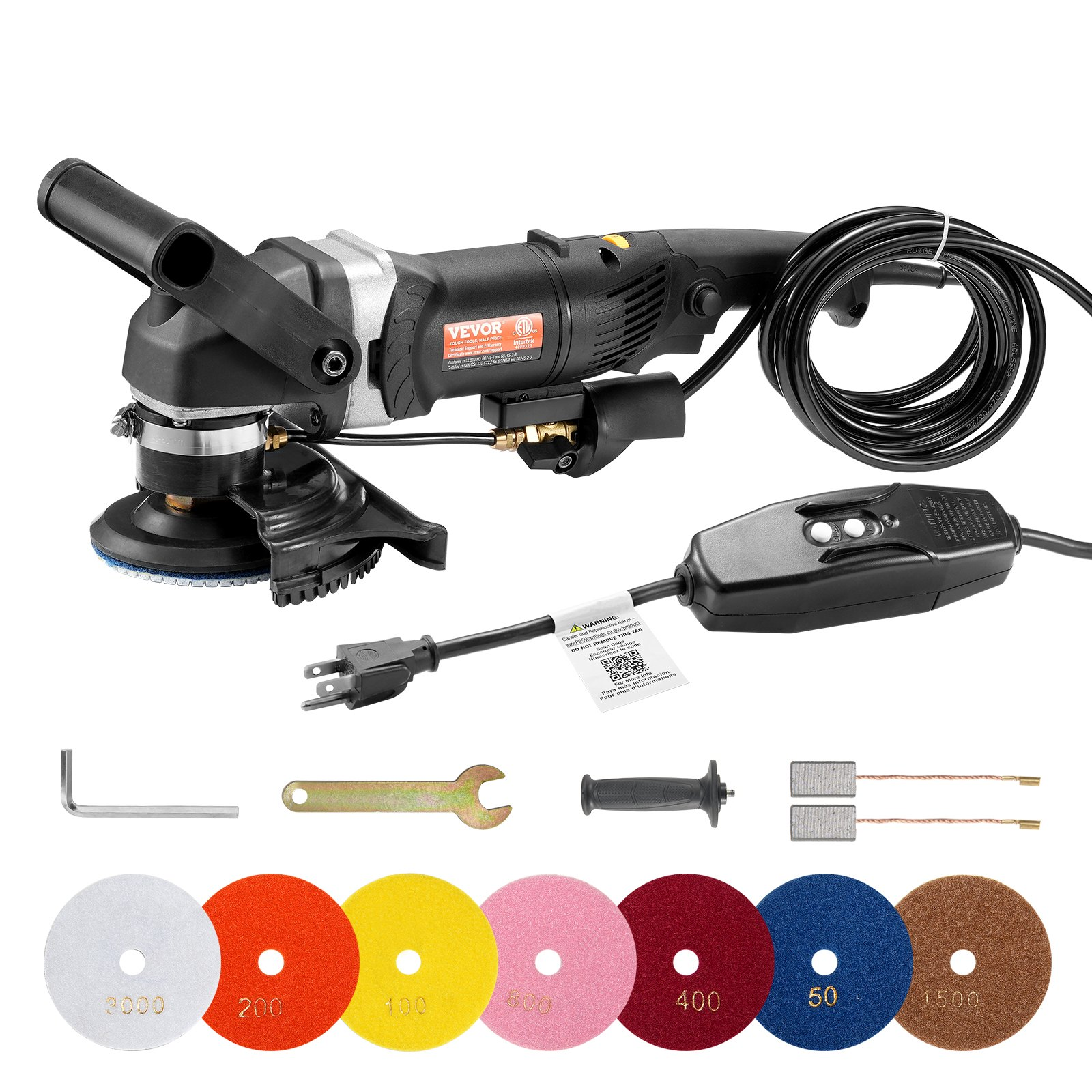 Pulidora húmeda de 800 W | VEVOR