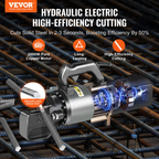 Cortadora de varillas hidráulica eléctrica | VEVOR