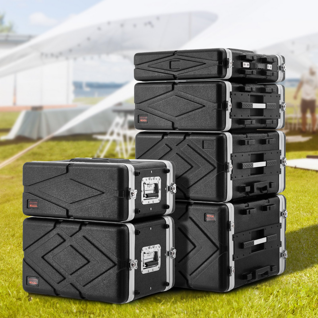 Gabinete para rack 6U, profundidad estándar de 19 pulgadas | VEVOR