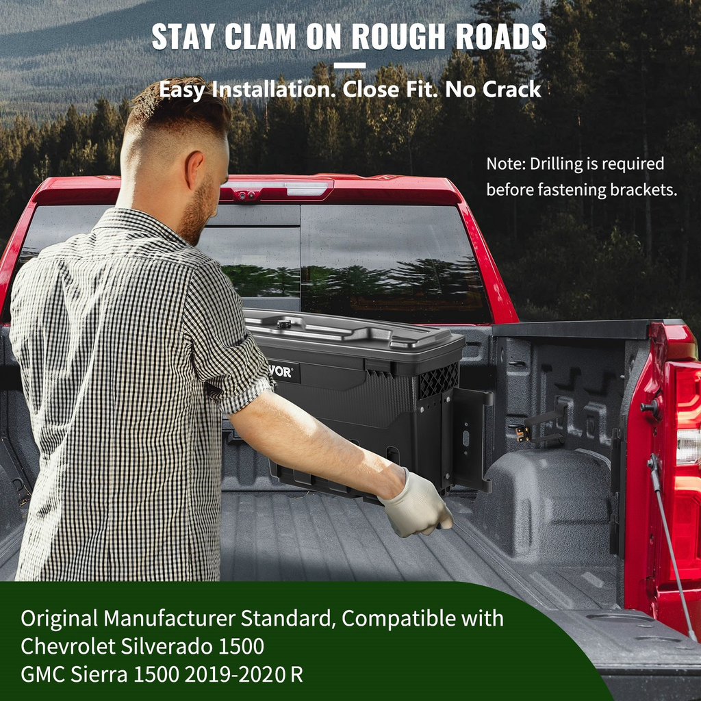 Caja de herramientas y almacenamiento para la caja | VEVOR
