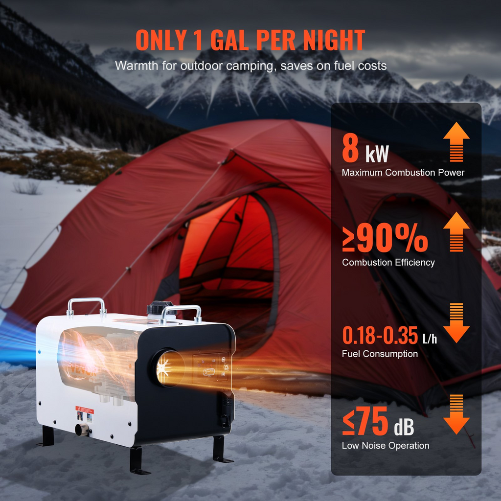 Calefactor diésel de 8 kW