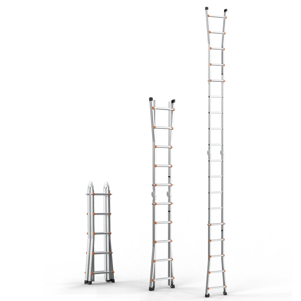 Escalera telescópica tipo A, 5, 2 m (17 pies)