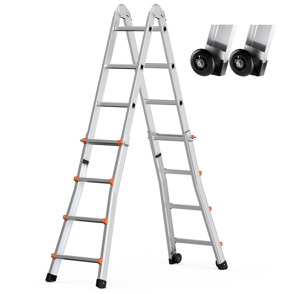 Escalera telescópica tipo A, 3, 96 m (13 pies)