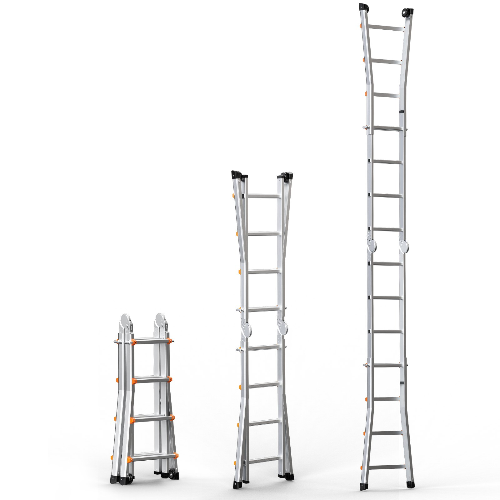 Escalera telescópica tipo A, 3, 96 m (13 pies)