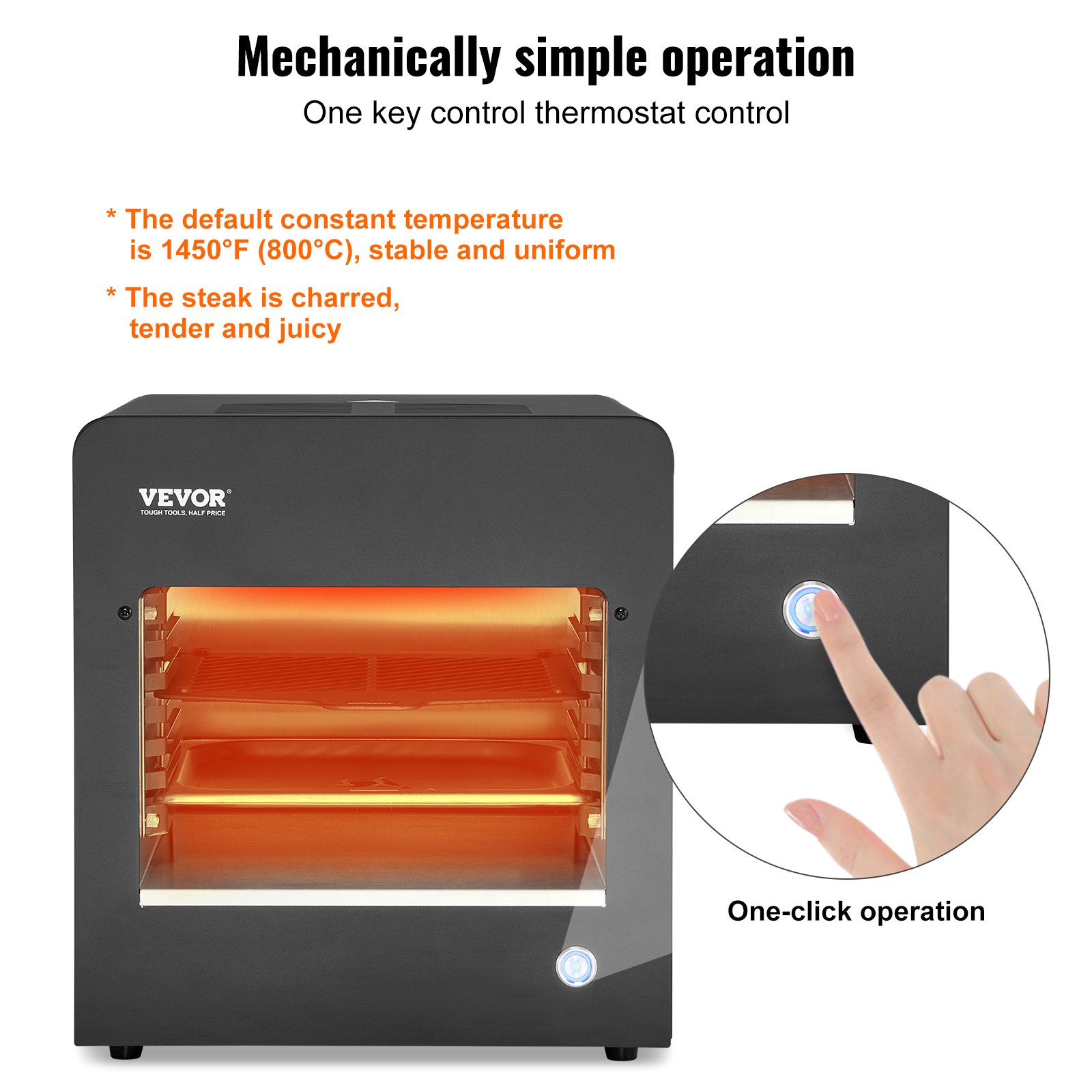 Electric Steak Grill | VEVOR