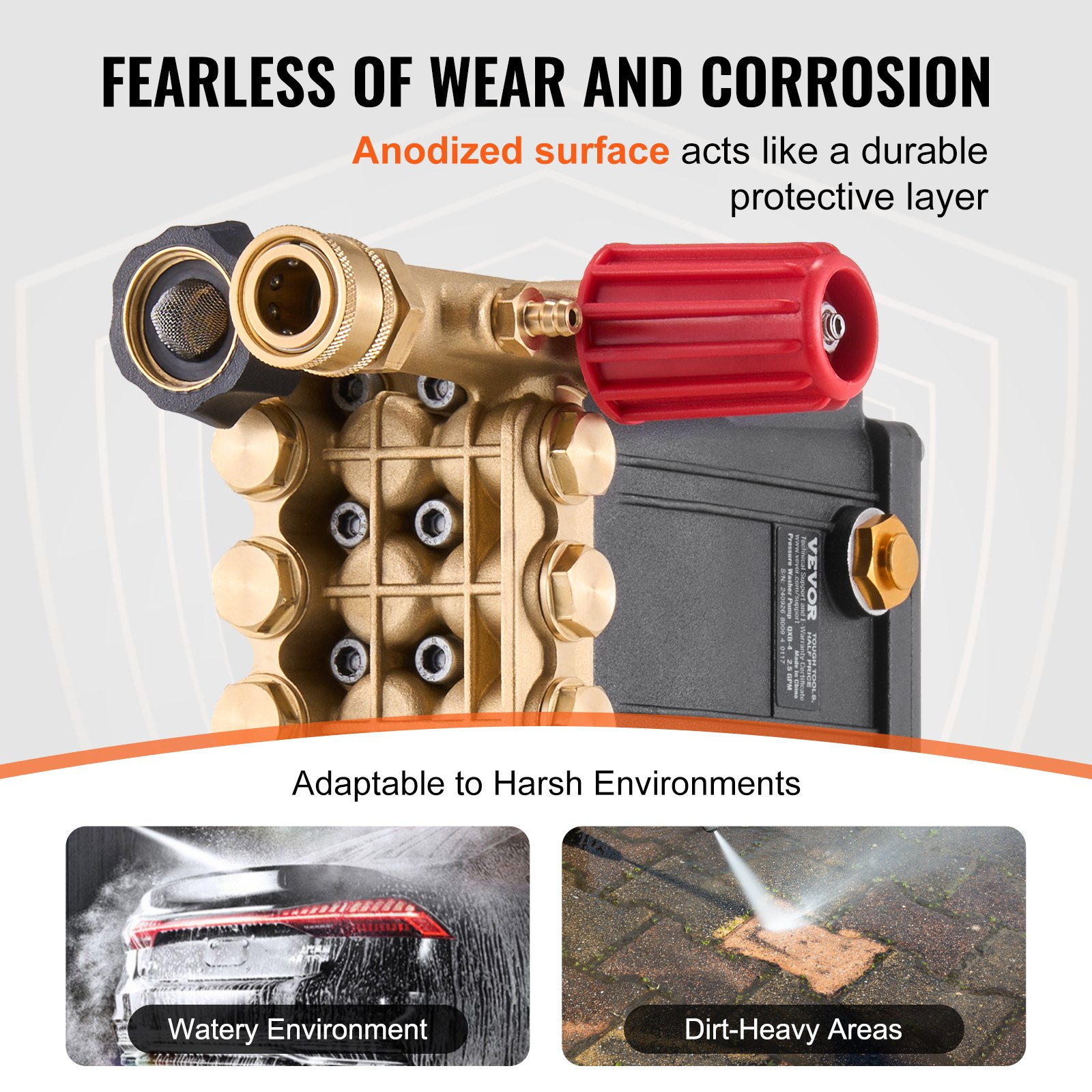Bomba para hidrolavadora, 3300 PSI | VEVOR