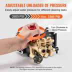 Bomba para hidrolavadora, 3300 PSI | VEVOR