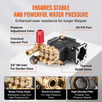 Bomba para hidrolavadora, 3300 PSI | VEVOR